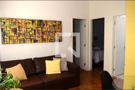 Sala de apartamento para alugar com 2 quartos, 50m² em Serra, Belo Horizonte