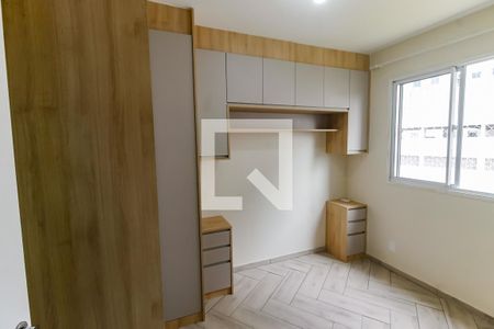 Suíte - armários de apartamento para alugar com 1 quarto, 24m² em Vila Nova das Belezas, São Paulo
