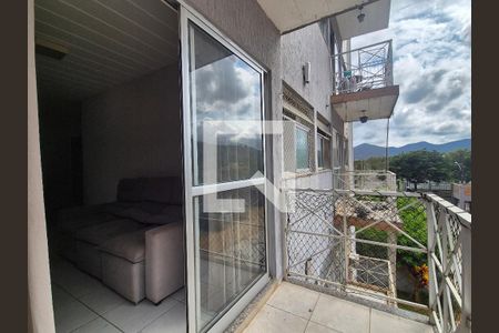 Varanda da Sala de apartamento à venda com 2 quartos, 55m² em Vargem Pequena, Rio de Janeiro