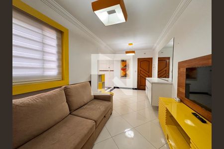 Sala de apartamento para alugar com 2 quartos, 74m² em Vila Leopoldina, Santo André