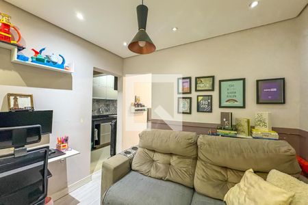 Sala de apartamento à venda com 1 quarto, 44m² em Vila Jerusalem, São Bernardo do Campo