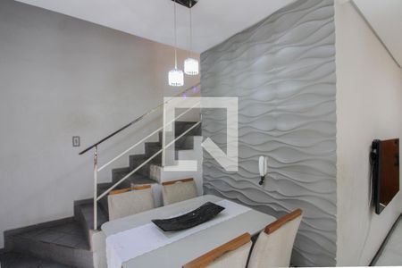 Sala de Jantar de casa à venda com 3 quartos, 92m² em Dona Clara, Belo Horizonte