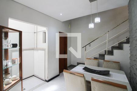 Sala de Jantar de casa à venda com 3 quartos, 92m² em Dona Clara, Belo Horizonte