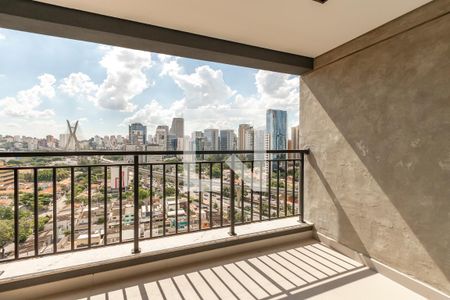 Varanda de kitnet/studio à venda com 1 quarto, 33m² em Vila Cordeiro, São Paulo