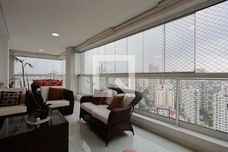 Varanda gourmet de apartamento à venda com 3 quartos, 194m² em Santana, São Paulo