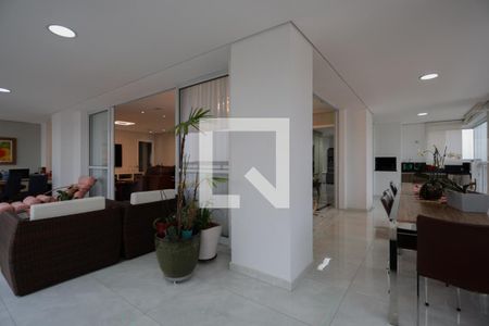 Varanda gourmet de apartamento à venda com 3 quartos, 194m² em Santana, São Paulo