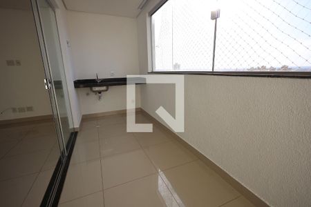 Varanda de apartamento para alugar com 3 quartos, 68m² em Parque Amazonia, Goiânia