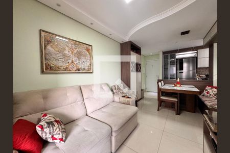 Sala de apartamento à venda com 2 quartos, 63m² em Vila Assunção, Santo André