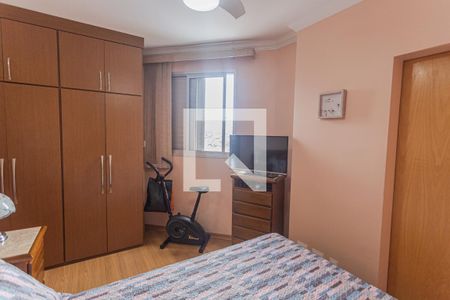 Suíte de apartamento à venda com 3 quartos, 85m² em Sagrada Família, Belo Horizonte