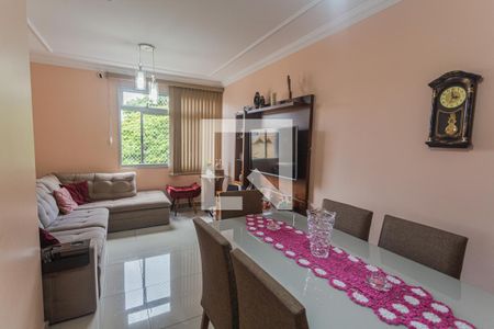 Sala de apartamento à venda com 3 quartos, 85m² em Sagrada Família, Belo Horizonte