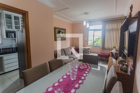 Sala de apartamento à venda com 3 quartos, 85m² em Sagrada Família, Belo Horizonte