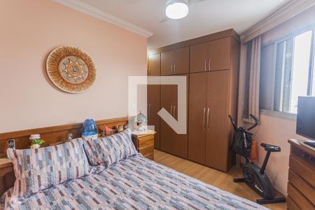 Suíte de apartamento à venda com 3 quartos, 85m² em Sagrada Família, Belo Horizonte