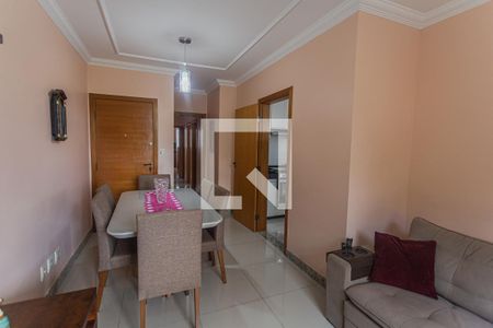 Sala de apartamento à venda com 3 quartos, 85m² em Sagrada Família, Belo Horizonte