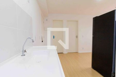 Sala, Cozinha e Área de Serviço de apartamento à venda com 2 quartos, 35m² em Chácara Seis de Outubro, São Paulo