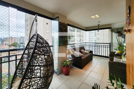 Varanda Sala de apartamento à venda com 3 quartos, 180m² em Nova Petrópolis, São Bernardo do Campo