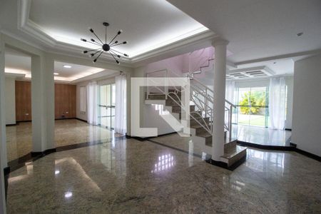 Sala de casa de condomínio para alugar com 3 quartos, 386m² em Jardim Residencial Tivoli Park, Sorocaba