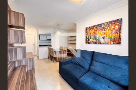 Sala de apartamento para alugar com 2 quartos, 66m² em Vila Leopoldina, Santo André