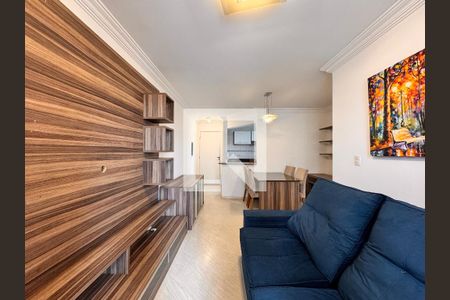 Sala de apartamento à venda com 2 quartos, 66m² em Vila Leopoldina, Santo André