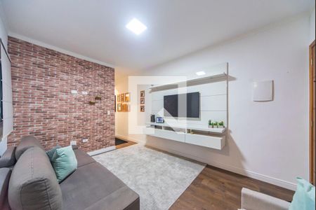 Sala de apartamento à venda com 3 quartos, 116m² em Vila Eldizia, Santo André