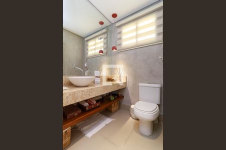 Lavabo de casa de condomínio à venda com 4 quartos, 447m² em Brooklin, São Paulo