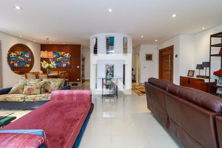 Sala de casa de condomínio à venda com 4 quartos, 447m² em Brooklin, São Paulo