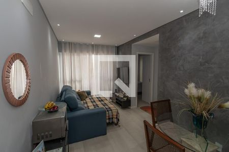 Sala de Estar/Jantar  de apartamento para alugar com 2 quartos, 56m² em Jardim Sao Sebastiao, Hortolândia