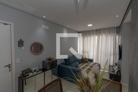 Sala de Estar/Jantar  de apartamento para alugar com 2 quartos, 56m² em Jardim Sao Sebastiao, Hortolândia