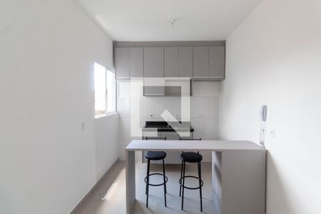 Sala/Cozinha de apartamento para alugar com 1 quarto, 35m² em Vila Granada, São Paulo