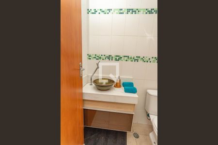 Lavabo de casa de condomínio à venda com 3 quartos, 216m² em Centro, Diadema