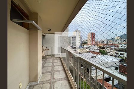 Varanda da Sala de apartamento à venda com 3 quartos, 116m² em Méier, Rio de Janeiro