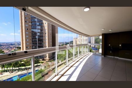 Varanda de apartamento à venda com 3 quartos, 158m² em Jardim Messina, Jundiaí