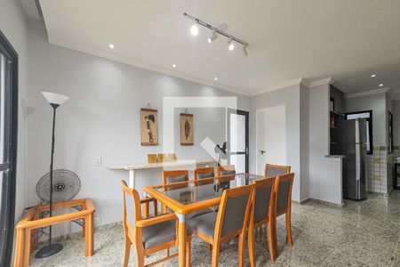 Sala de apartamento para alugar com 3 quartos, 207m² em Jardim Tejereba, Guarujá
