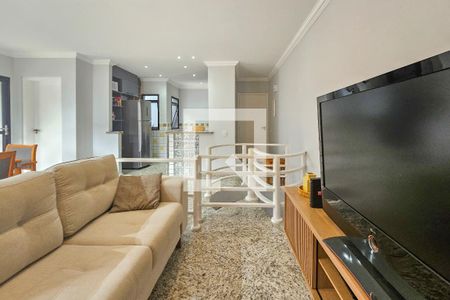 Sala de apartamento para alugar com 3 quartos, 207m² em Jardim Tejereba, Guarujá