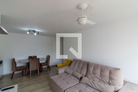 Sala de estar de apartamento à venda com 3 quartos, 100m² em Campo Belo, São Paulo