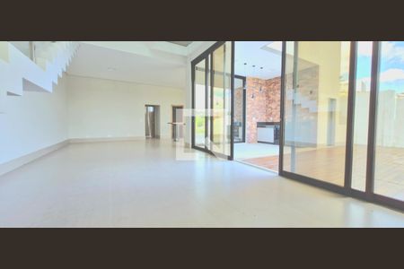 Sala de casa de condomínio à venda com 4 quartos, 384m² em Alphaville Vespasiano, Vespasiano