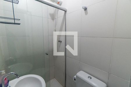 Banheiro de kitnet/studio à venda com 1 quarto, 17m² em Cidade Vargas, São Paulo