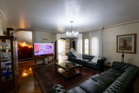 Sala de estar de casa para alugar com 6 quartos, 720m² em Jardim Campo Grande, São Paulo