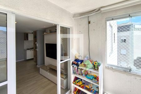 Varanda de apartamento à venda com 3 quartos, 136m² em Horto Santo Antonio, Jundiaí