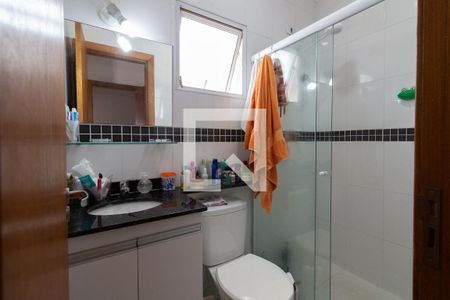 Banheiro da Suíte 1 de casa à venda com 2 quartos, 86m² em Jardim Monte Alegre, São Paulo