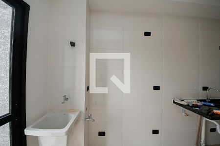 Sala/Cozinha de apartamento para alugar com 2 quartos, 45m² em Vila Fernandes, São Paulo