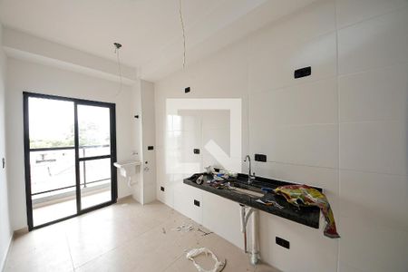 Sala/Cozinha de apartamento para alugar com 2 quartos, 45m² em Vila Fernandes, São Paulo