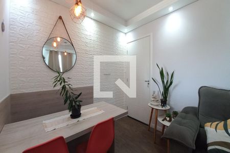 Sala de Jantar de apartamento à venda com 2 quartos, 48m² em Jardim Samambaia, Campinas