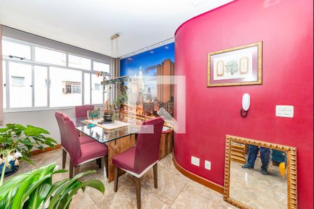 Sala de apartamento à venda com 3 quartos, 180m² em Monsenhor Messias, Belo Horizonte