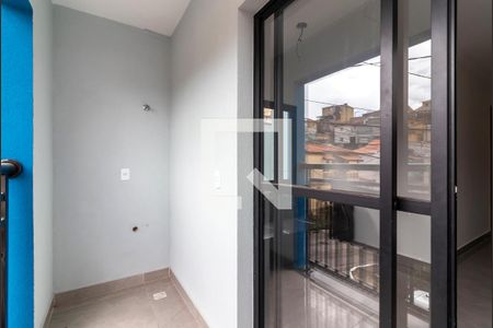Varanda da Sala de apartamento à venda com 2 quartos, 56m² em Vila Dom Pedro Ii, São Paulo