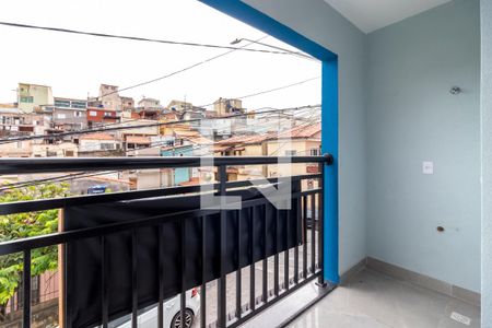 Varanda da Sala de apartamento à venda com 2 quartos, 56m² em Vila Dom Pedro Ii, São Paulo