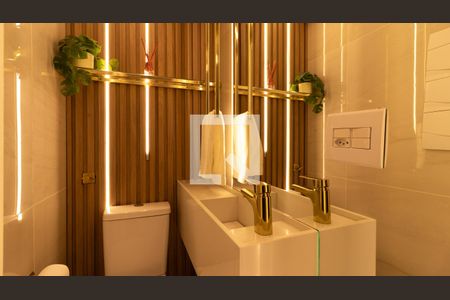 Lavabo de casa de condomínio à venda com 2 quartos, 82m² em Vila Paranagua, São Paulo