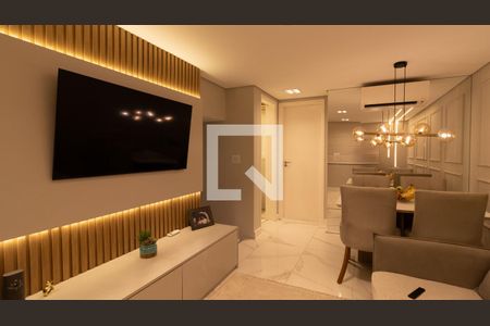 Sala de casa de condomínio à venda com 2 quartos, 82m² em Vila Paranagua, São Paulo