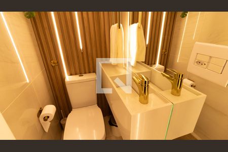 Lavabo de casa de condomínio à venda com 2 quartos, 82m² em Vila Paranagua, São Paulo