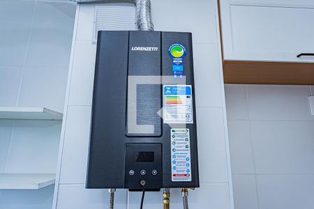 Sala/Cozinha de apartamento à venda com 2 quartos, 41m² em Vila Marina, São Paulo