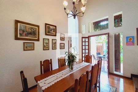 Sala de Jantar de casa de condomínio à venda com 4 quartos, 363m² em Jardim das Palmeiras, Campinas